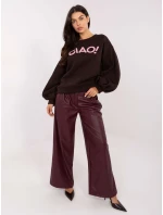 RV BL mikina A1044.78 tmavohnedá