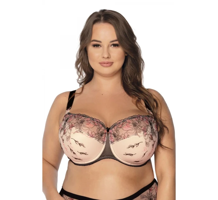 Polovyztužená dámská podprsenka BS černá  model 18335962 - Gaia