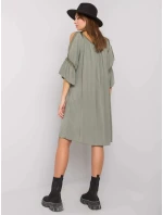 Šaty TW SK BI model 21069656 khaki - FPrice Šaty TW SK BI model 21069656 khaki - FPrice