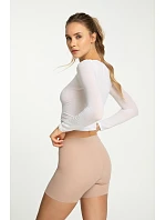 Dámske bavlnené šortky Mood beige - Julimex