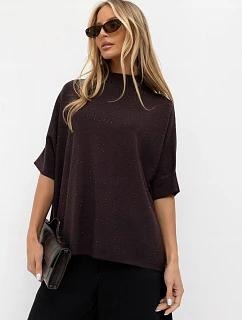 Svetr s krátkymi rukávmi, model 231504, Italy Moda