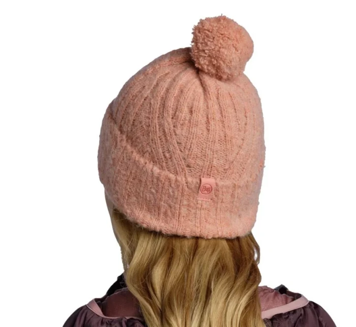 Pletená čepice Beanie W model 19408304 - Buff Pletená čepice Beanie W model 19408304 - Buff