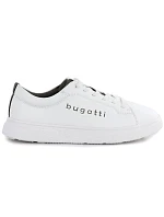 Pánske biele športové topánky Bugatti TT153111
