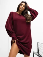 Sukienka RV SK model 21777640 bordowy - FPrice