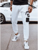 Pánské tepláky white Dstreet model 21976885 - FashionStreet