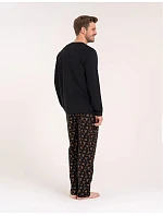 Pyžamo Moraj PDM4600-017 dlouhé rukávy, velikosti M–3XL Pyžamo Moraj PDM4600-017 dlouhé rukávy, velikosti M–3XL