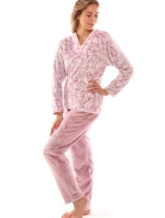 Dámske pyžamo Flora 6456 mauve mIst - Vestis