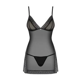 Erotická košieľka 862-CHE - OBSESSIVE Erotická košieľka 862-CHE - OBSESSIVE