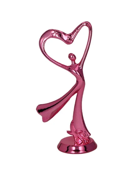 Figurka plastikowa różowa - model 21829264