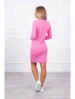 Klasické růžové šaty Klasické růžové šaty