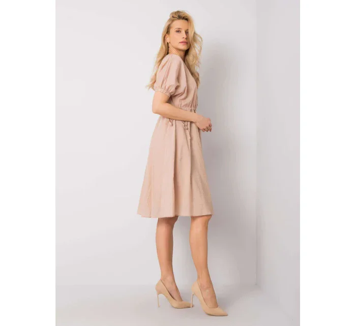 Šaty 217 SK 25663.02 béžová