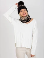 Dámská čepice AT CZ CM 317 černá a béžová