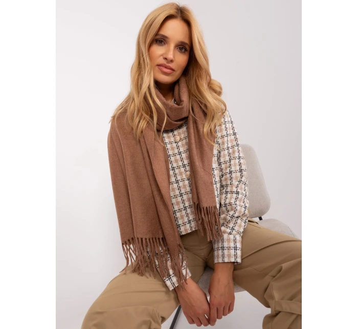 Szalik AT SZ model 18949099 brązowy - FPrice Szalik AT SZ model 18949099 brązowy - FPrice