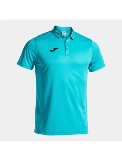 Pánské polo tričko Polo Shirt Hobby S/S model 21279175 Turquoise - Joma