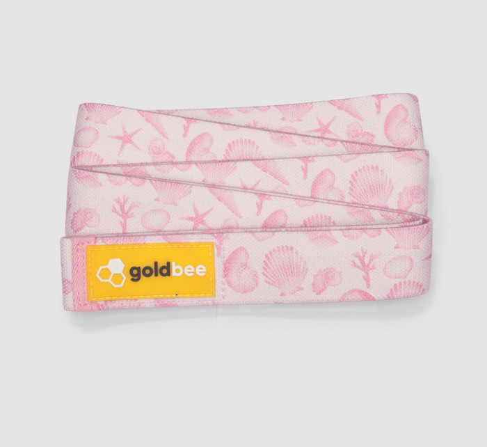 Textilné odporová guma dlhá na cvičení- Rose Sea - GoldBee