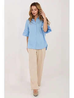 Košeľa s dlhým rukávom model 227874 Taliansko Moda