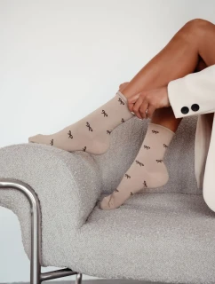 Milena ponožky 0200-209 Malé mašle 37-41