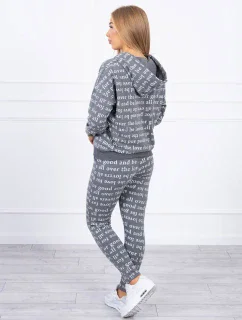 Sada s model 18747838 potiskem - K-Fashion