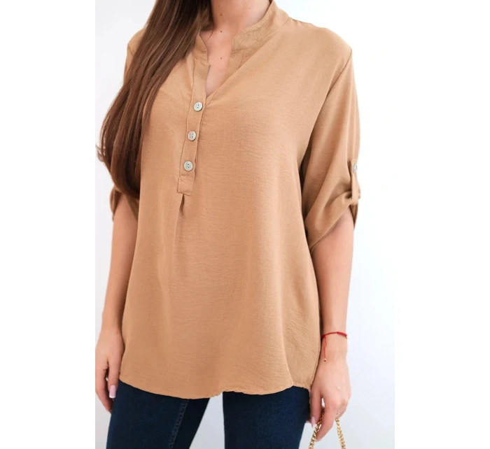 Blúzka s dlhšou zadnou ťavou