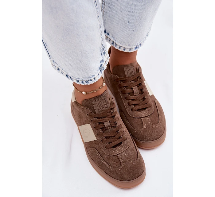 Dámské tenisky Big Star TT274116 hnědé