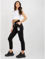 RV DR 7520.82 tepláky čierne RV DR 7520.82 tepláky čierne