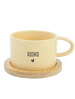 Radka – žltý hrnček Makronka 200 ml Radka – žltý hrnček Makronka 200 ml