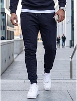 Pánské tmavě modré tepláky Dstreet model 21967415 - FashionStreet