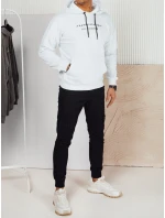 Pánská bílá mikina s potiskem Dstreet model 21976144 - FashionStreet