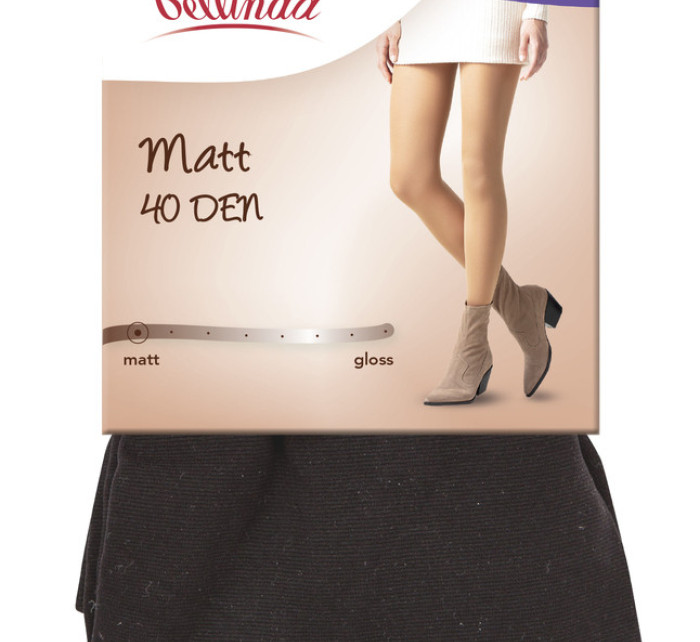Dámske pančuchové nohavice MATT 40 DEN - Bellinda - čierna