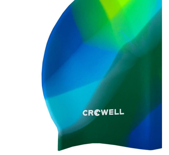 Crowell Multi Flame silikónová plavecká čiapka kolies.20