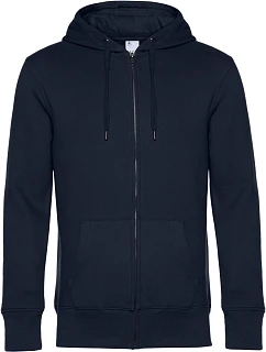 B&C KING Zipped Pánská mikina s kapucí navy blue model 22484175