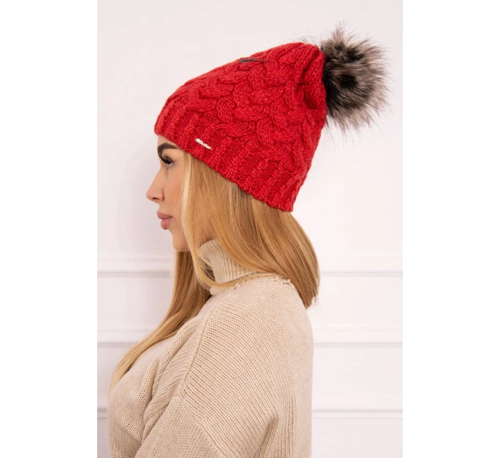 Fleecová čepice Daria model 18750107 - K-Fashion Fleecová čepice Daria model 18750107 - K-Fashion