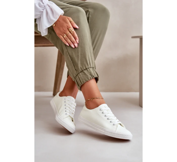 Damskie Skórzane Wiązane Klasyczne Trampki Białe Misima Damskie Skórzane Wiązane Klasyczne Trampki Białe Misima