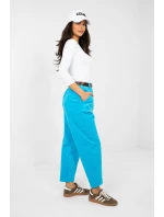 Šnúrové nohavice model 224057 Taliansko Moda Šnúrové nohavice model 224057 Taliansko Moda