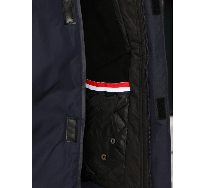 FashionStreet pánska tmavomodrá lyžiarska bunda TX5129 FashionStreet pánska tmavomodrá lyžiarska bunda TX5129