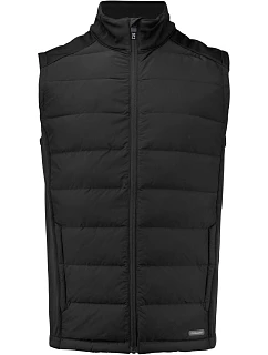 Cutter & Buck Oak Harbor Vest Men Pánska hybridná vesta 68.1476 čierna