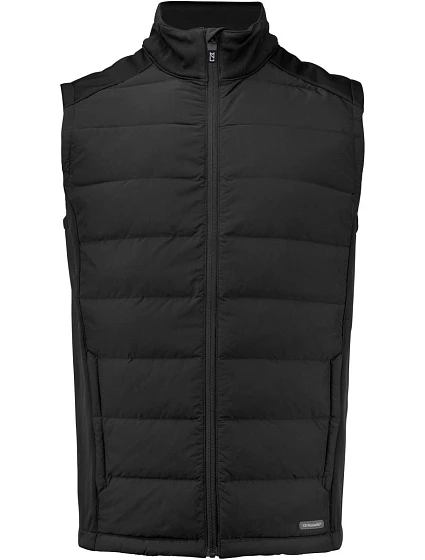Cutter & Buck Oak Harbor Vest Men Pánska hybridná vesta 68.1476 čierna Cutter & Buck Oak Harbor Vest Men Pánska hybridná vesta 68.1476 čierna