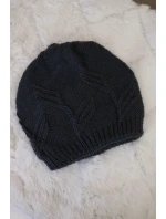 Dámská čepice graphite model 18752449 - K-Fashion Dámská čepice graphite model 18752449 - K-Fashion