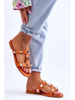 Dámské pantofle s velkými cvočky model 21618024 - Boto