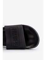 Klapki Męskie Big Star NN174649 Czarne