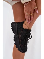 Dámské tenisky s svrškem černé model 21696310 - Boto Dámské tenisky s svrškem černé model 21696310 - Boto