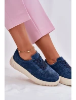 Semišové Dámské Tenisky Na Platformě model 21697031 - EVENTO