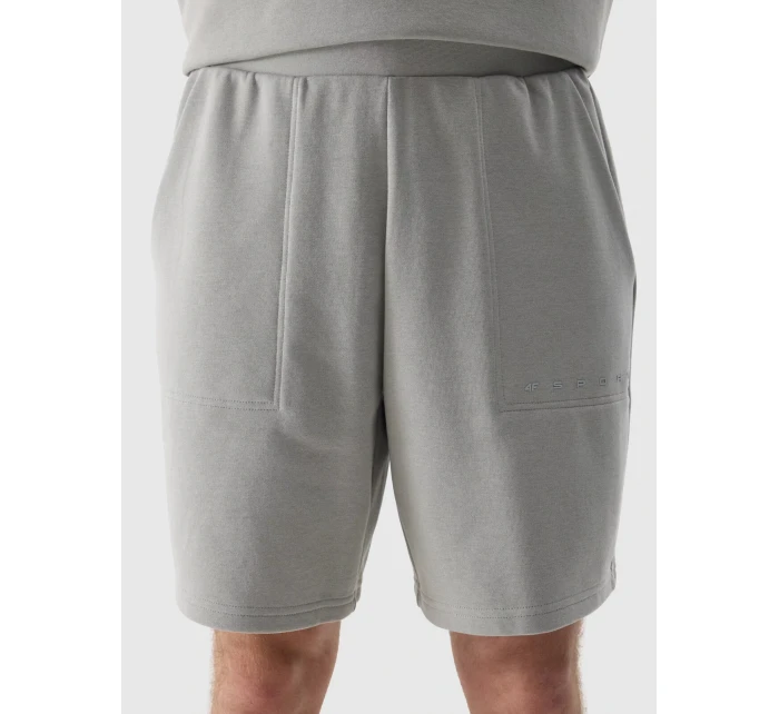 Pánské teplákové šortky 4F - šedé Pánské teplákové šortky 4F - šedé