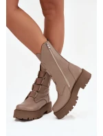 Topánky so širokou podrážkou model 222965 Vykročte štýlovo