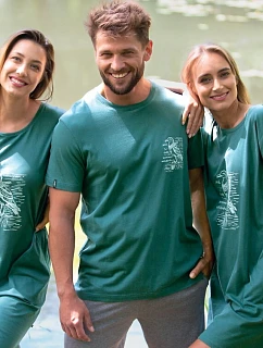 Pánske pyžamo Key MNS 741 A26 cr/r M-2XL