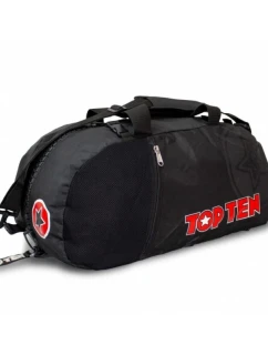 TOP TEN športová taška s funkciou batohu 55 x 29 x 27 cm TOR-P6 čierna