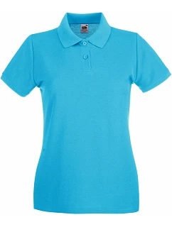 Fruit of the Loom Lady-Fit Premium Polo Dámske piké polo 16.3030 azúrovomodrá