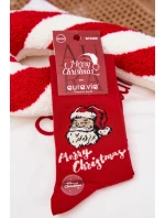 Pánské vánoční ponožky S model 21786722 Merry Christmas Červené - Aura.via
