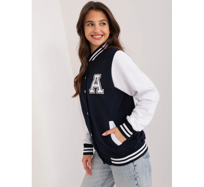 Bluza RV BL model 19506441 granatowy - FPrice Bluza RV BL model 19506441 granatowy - FPrice