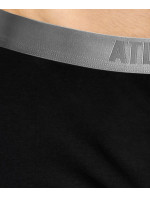 Pánske bavlnené boxerky Pima ATLANTIC - čierne